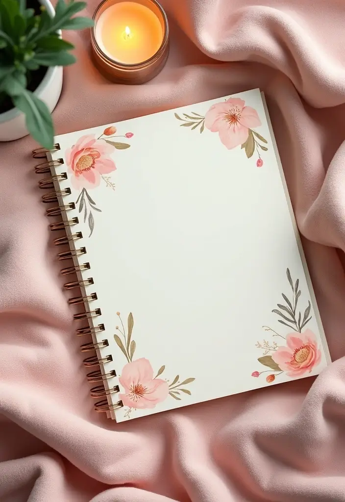 30+ Simple Aesthetic Journal Ideas That Make Planning Stylish and Fun - 5. Self-Care Log
