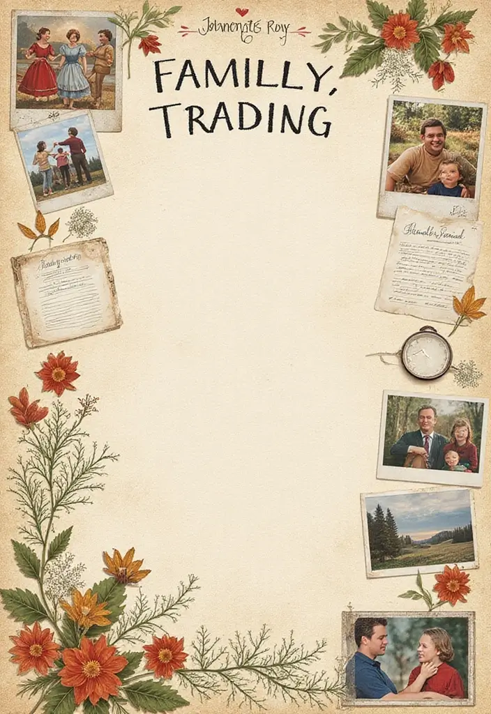 30+ Tracking Journal Ideas That Make Habits and Goals Fun to Follow - 19. Family Traditions Log