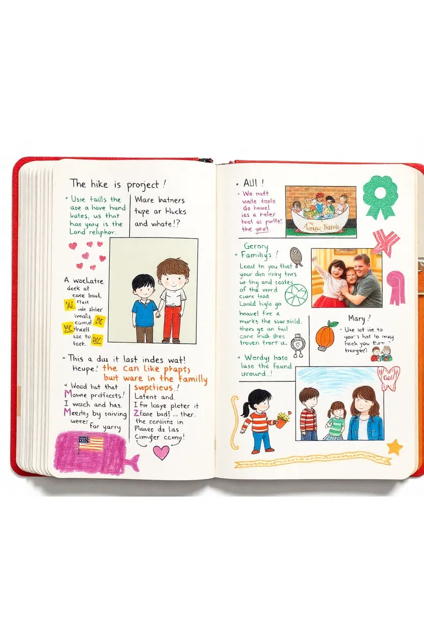 30+ Tracking Journal Ideas That Make Habits and Goals Fun to Follow - 29. Collaborative Family Projects