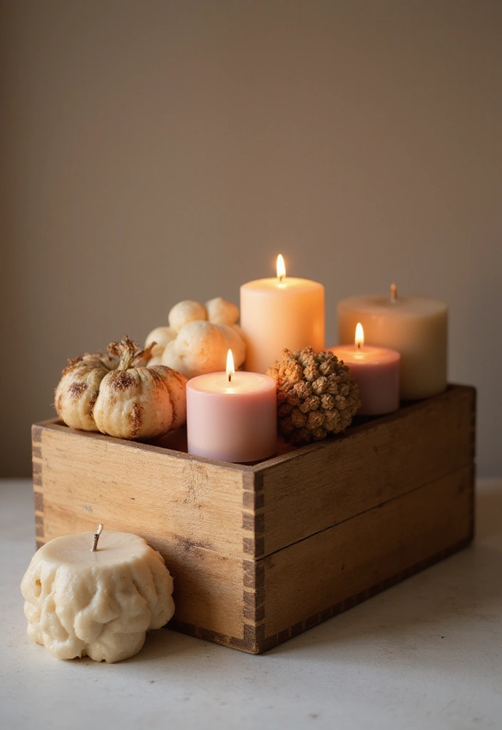 30+ Wood Box Ideas That Make Handmade Gifts Look Professional - 12. Decorative Wooden Box for Candles