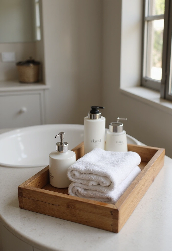 30+ Wood Box Ideas That Make Handmade Gifts Look Professional - 19. Wooden Caddy for Bathroom Essentials