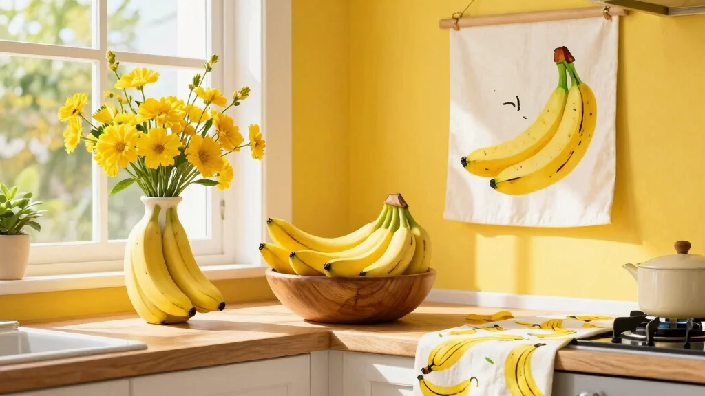 10 Banana Decoration Ideas: Fun and Unexpected DIY Decor