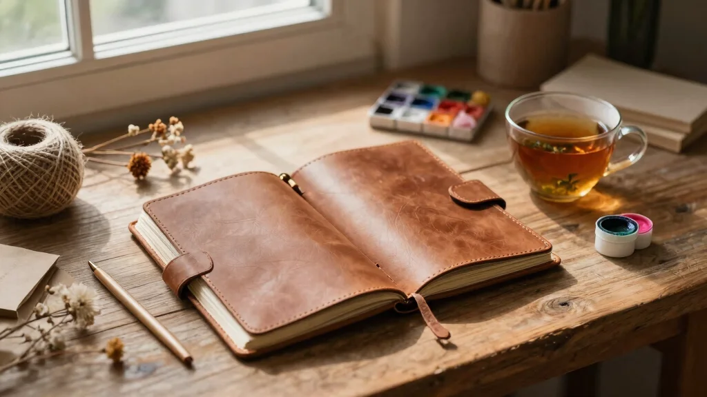 10 Brown Journal Ideas for Minimal and Cozy Aesthetic Pages