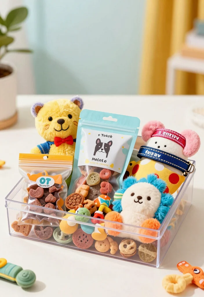 10 Clear Gift Box Ideas for Elegant DIY Packaging - 6. Pet Lovers: Customized Pet Treat Box 1