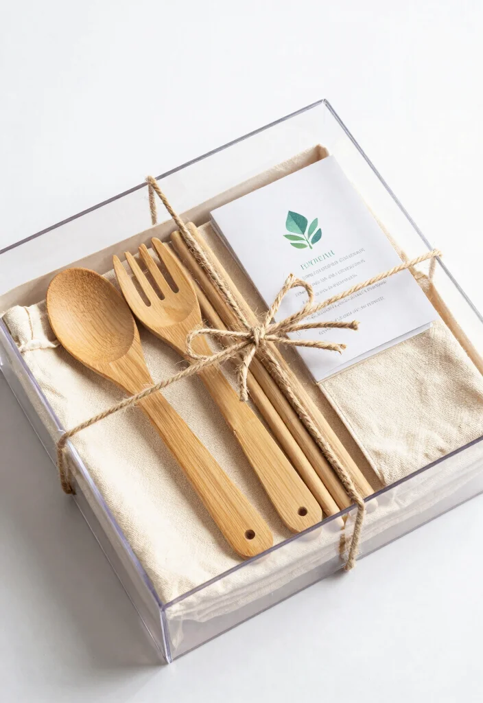 10 Clear Gift Box Ideas for Elegant DIY Packaging - 7. Eco-Warrior: Sustainable Gift Box 1