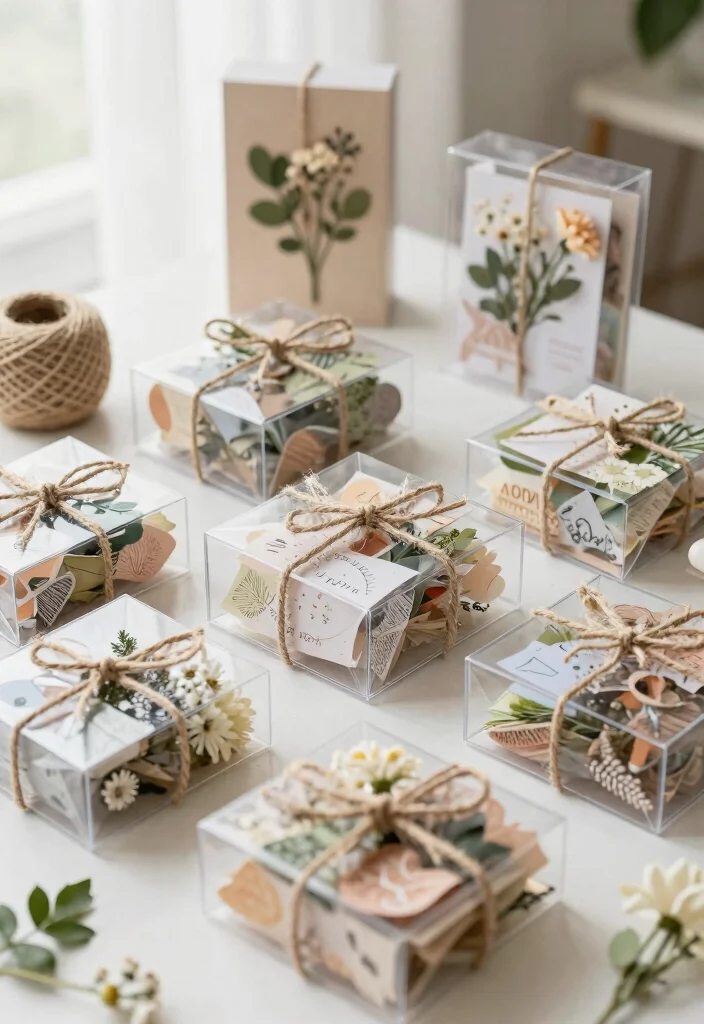 10 Clear Gift Box Ideas for Elegant DIY Packaging - Conclusion 1
