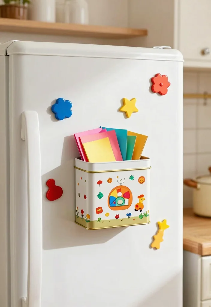 10 Creative DIY Suggestion Box Ideas for Eco-Friendly Office or Home Use 10 10 Creative DIY Suggestion Box Ideas for Eco-Friendly Office or Home Use - 10. Magnetic Suggestion Box for Fridges 1