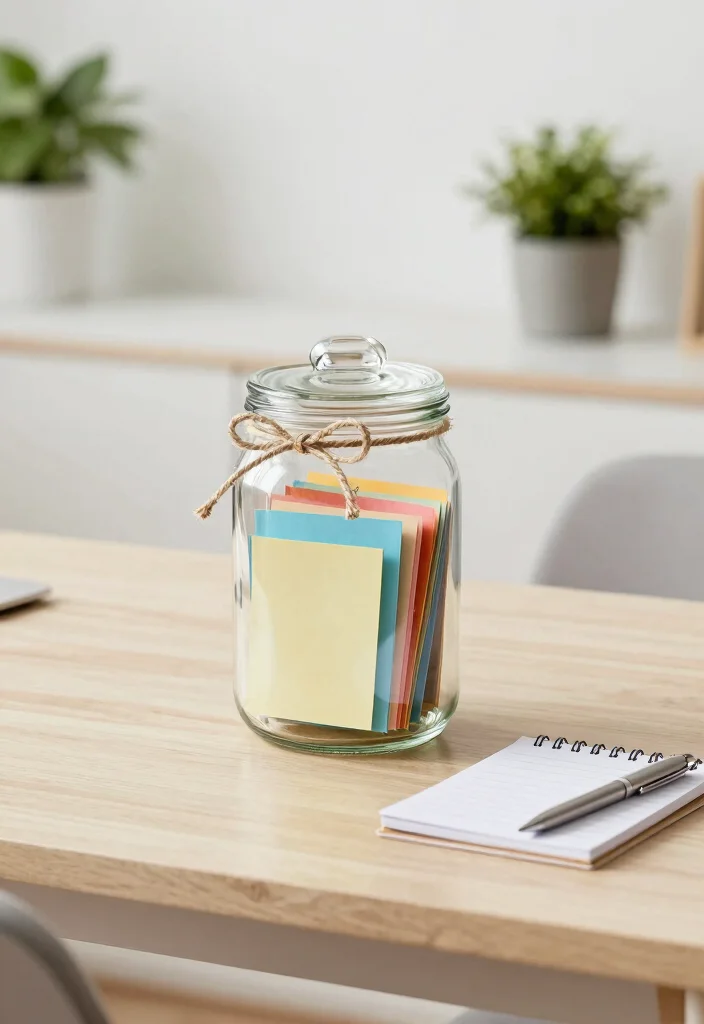 10 Creative DIY Suggestion Box Ideas for Eco-Friendly Office or Home Use 3 10 Creative DIY Suggestion Box Ideas for Eco-Friendly Office or Home Use - 3. Glass Jar Feedback Box 1