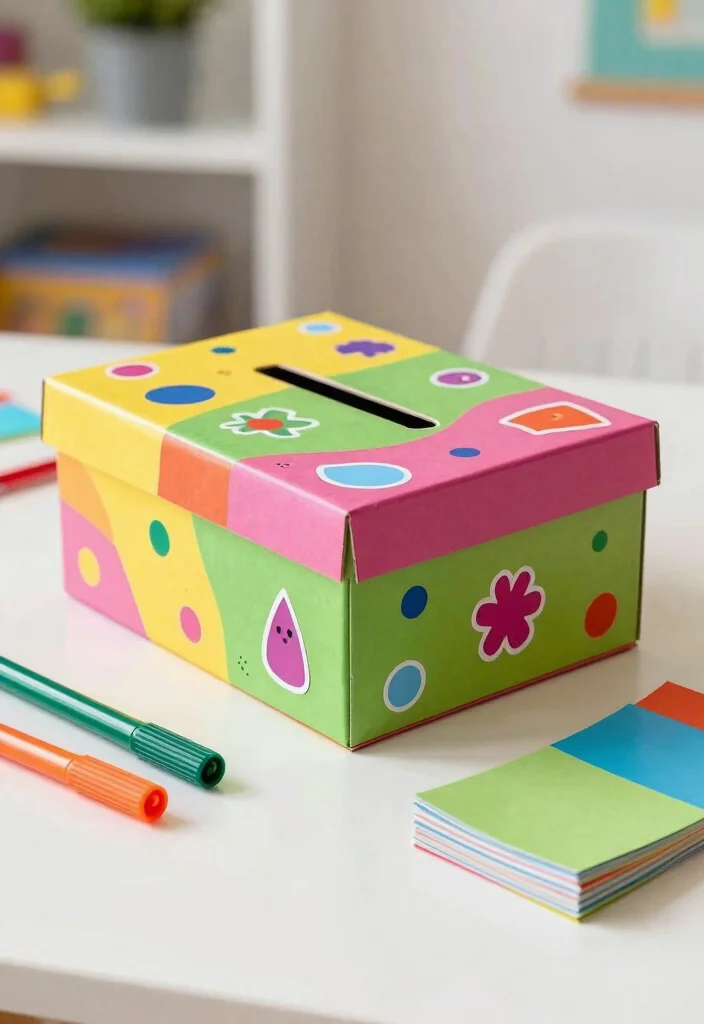 10 Creative DIY Suggestion Box Ideas for Eco-Friendly Office or Home Use 6 10 Creative DIY Suggestion Box Ideas for Eco-Friendly Office or Home Use - 6. Upcycled Shoe Box Suggestion Box 1