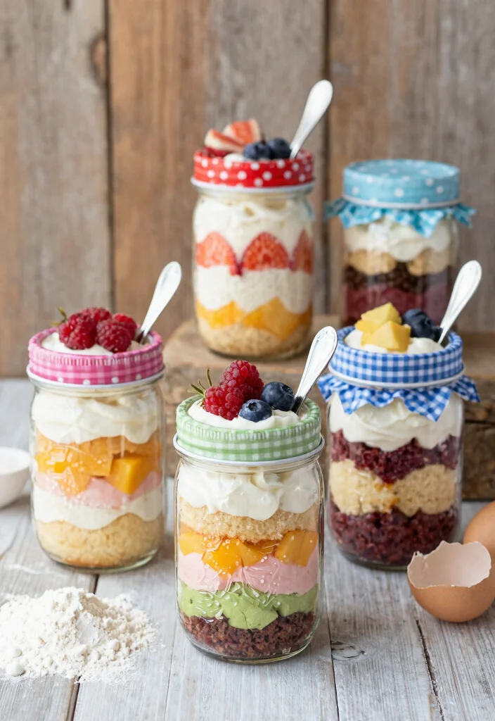 10 DIY Cake Box Ideas for Cute Gift Packaging 3 10 DIY Cake Box Ideas for Cute Gift Packaging - 3. Personalized Mason Jar Cake Box 1