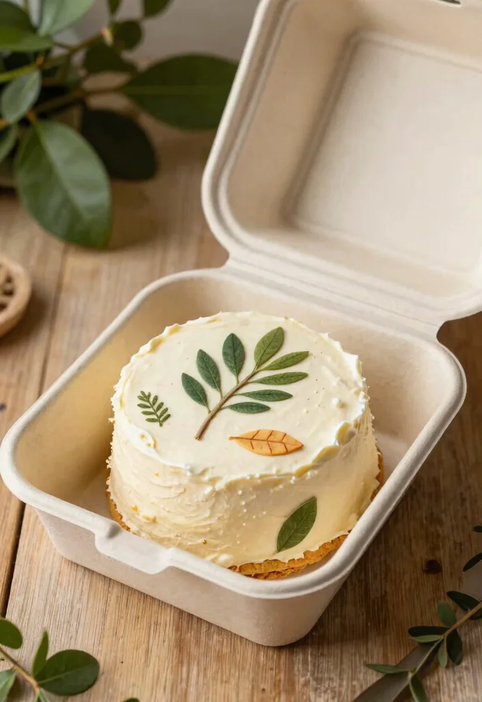 10 DIY Cake Box Ideas for Cute Gift Packaging 8 10 DIY Cake Box Ideas for Cute Gift Packaging - 8. Eco-Friendly Biodegradable Cake Box 1