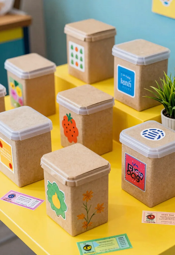 10 DIY Raffle Box Ideas Simple Event Essentials 4. Repurposed Plastic Containers 0