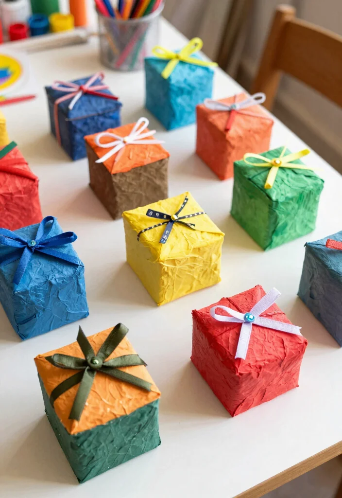 10 DIY Raffle Box Ideas Simple Event Essentials 8. Paper Mache Boxes 0