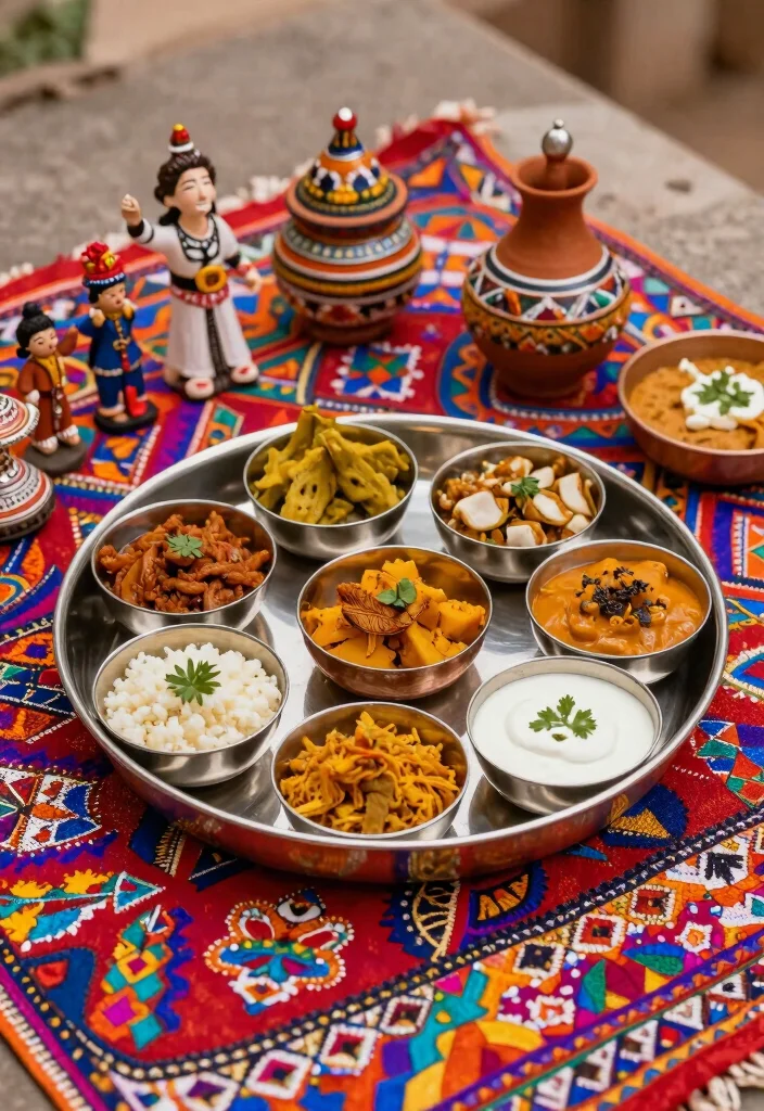 10 DIY Thali Decoration Ideas Traditional and Elegant - 3. Traditional Indian Motifs 1