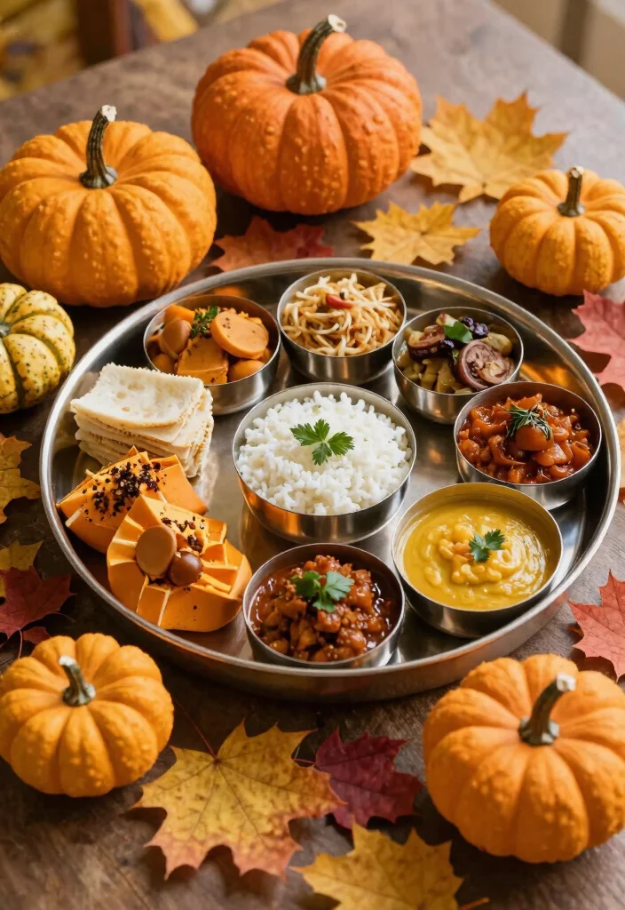 10 DIY Thali Decoration Ideas Traditional and Elegant - 7. Seasonal Themes 1