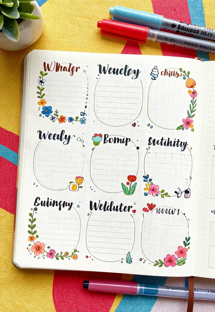 10 Instagram Journal Ideas Aesthetic Layouts Worth Sharing 2 10 Instagram Journal Ideas Aesthetic Layouts Worth Sharing - 2. Weekly Spread Wonderland 1