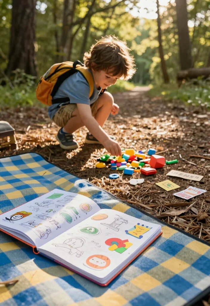 10 Journal Ideas September: Simple Seasonal Spreads - 2. Nature Scavenger Hunt Journal 1