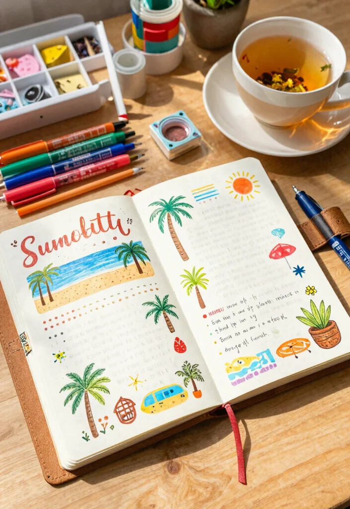 10 Journal Ideas for June: Fresh and Simple Layouts - Conclusion 1