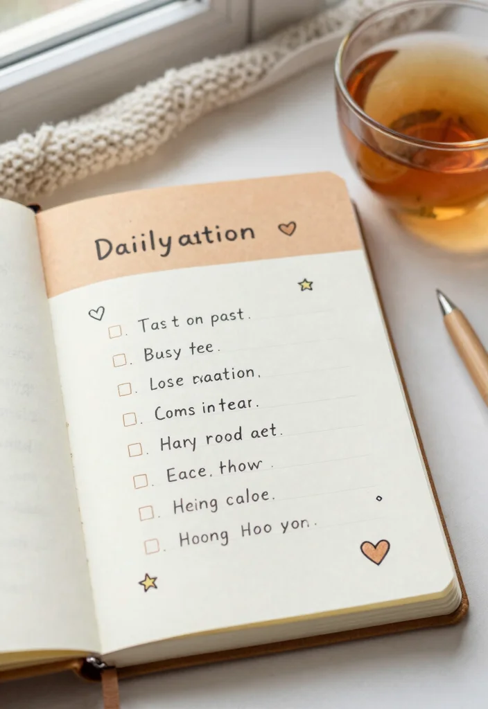 10 Journal Ideas for November: Cozy Minimal Layouts - 5. Daily Affirmations 1