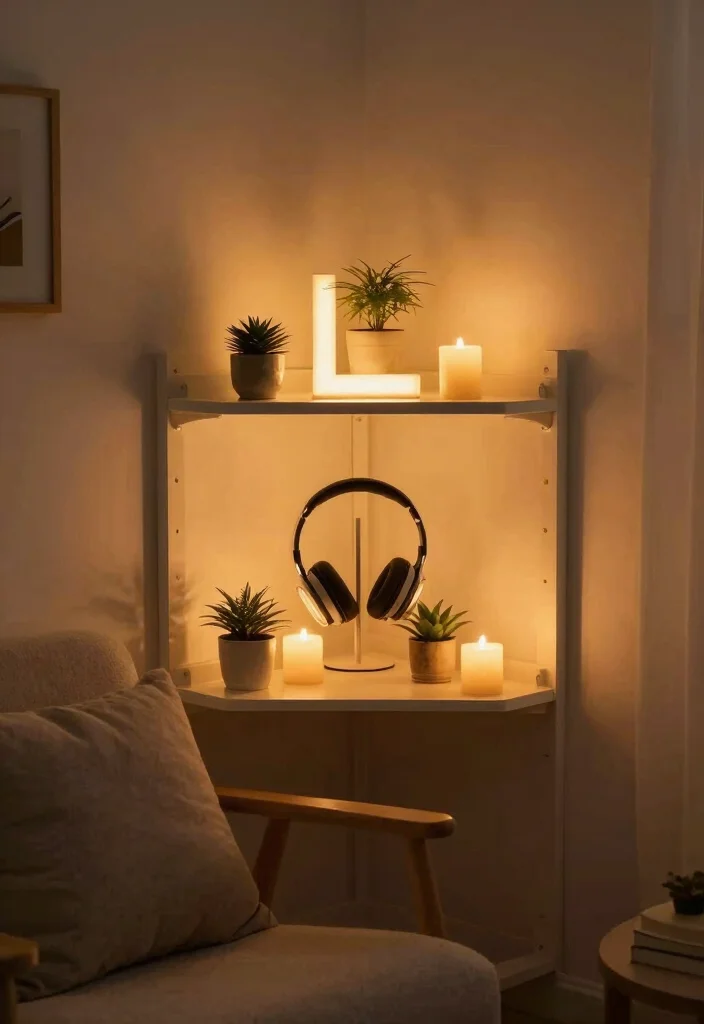 10 Lightstick Decoration Ideas Creative Display for Fans 8 10 Lightstick Decoration Ideas Creative Display for Fans - 8. Lightstick Illuminated Corner 1