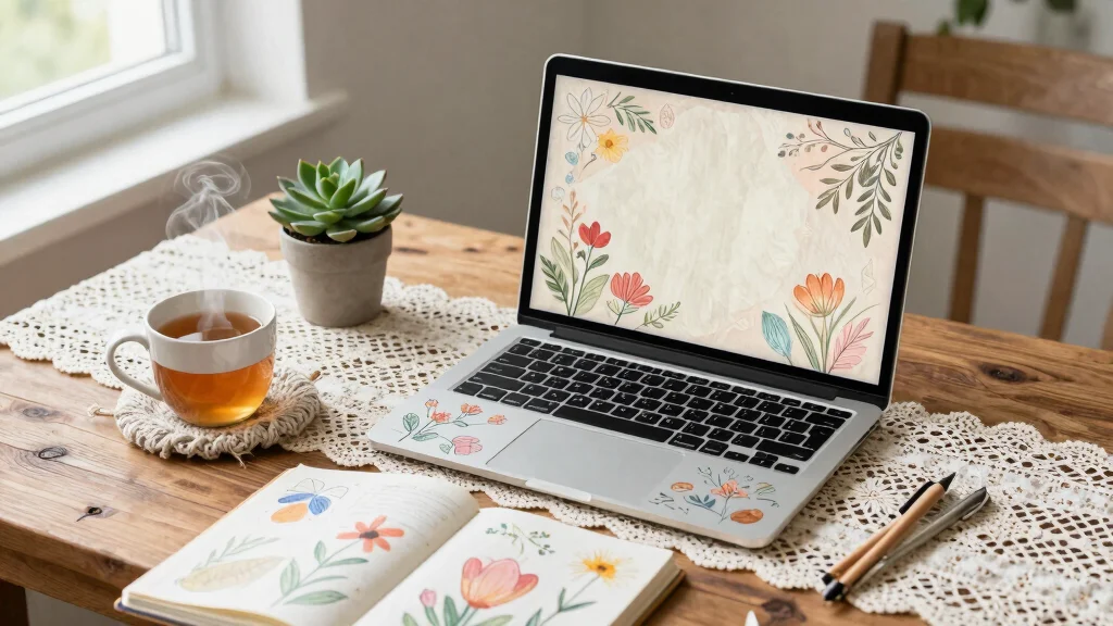 10 MacBook Decoration Ideas Aesthetic Without Stickers