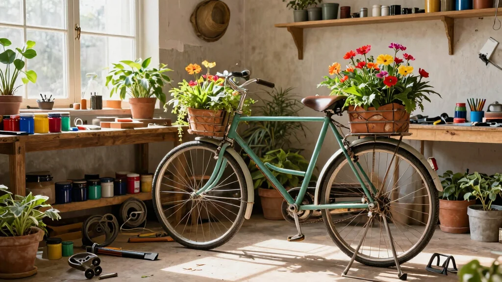 10 Old Cycle Decoration Ideas: Creative Upcycling Projects