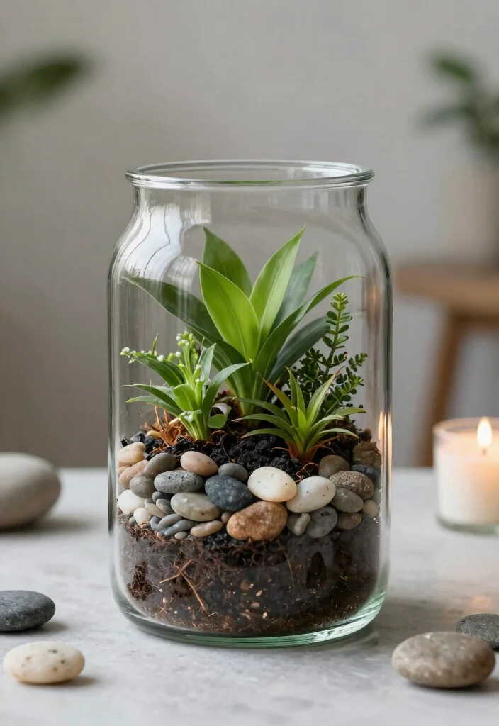 10 Quick Craft Ideas Perfect for Last Minute DIY 7 10 Quick Craft Ideas Perfect for Last Minute DIY - 7. DIY Terrariums in Glass Jars 1