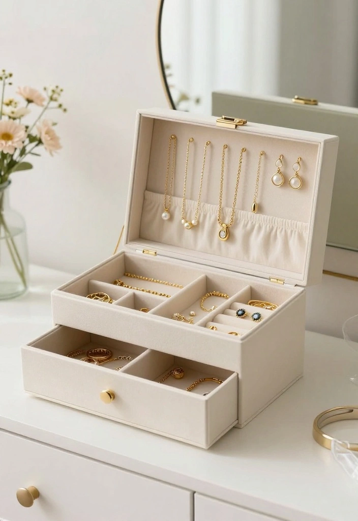 10 Small Wood Box Ideas: Simple Beginner Projects - 3. Jewelry Organizer Box 1