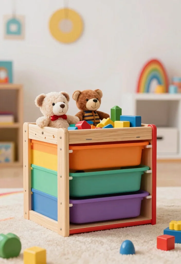10 Small Wood Box Ideas: Simple Beginner Projects - 5. Children’s Toy Storage Box 1