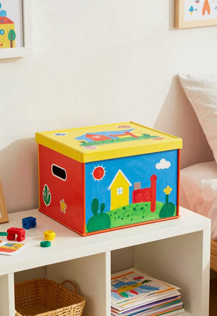 10 Small Wood Box Ideas: Simple Beginner Projects - 7. Memory Box for Kids 1