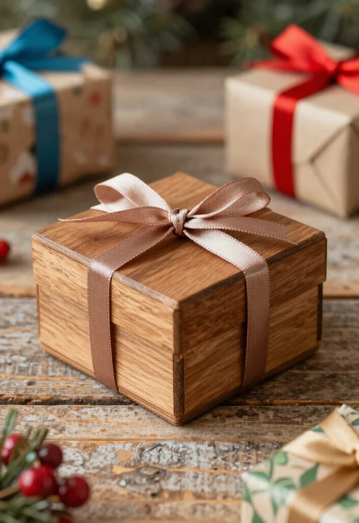 10 Small Wood Box Ideas: Simple Beginner Projects - 9. Simple Gift Box 1