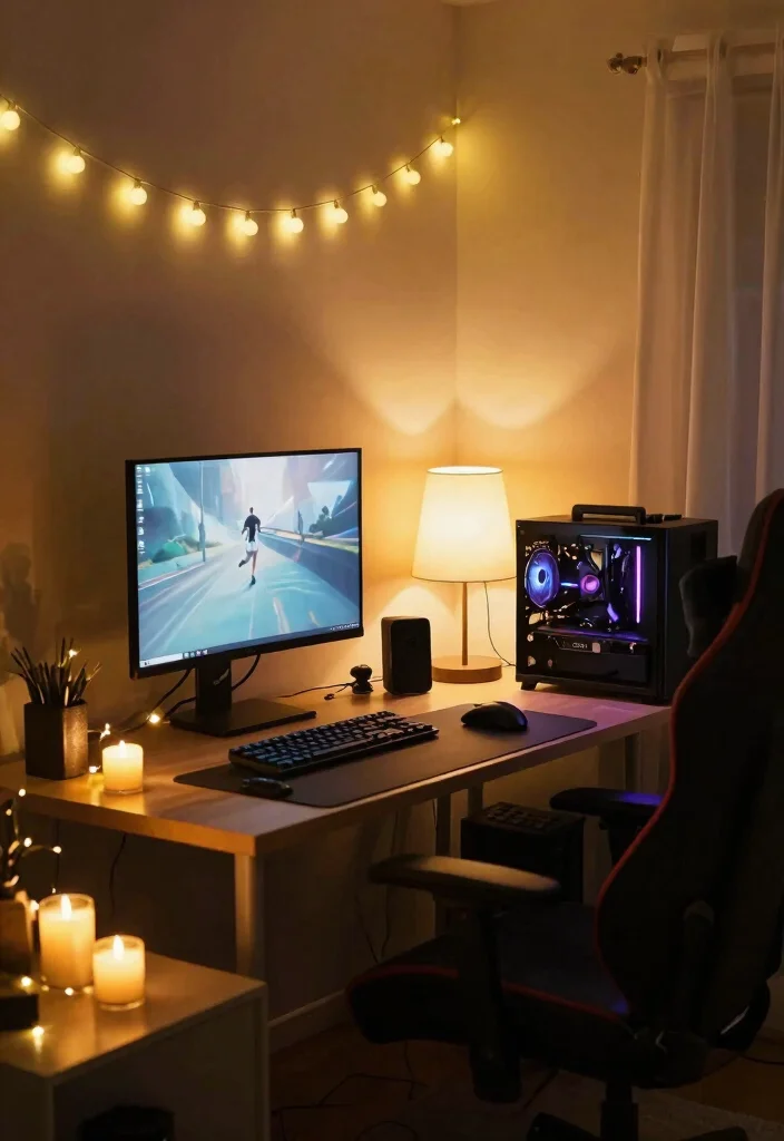 10 Stardew Valley Decoration Ideas for a Cozy Gamer Room DIY - 6. Cozy Lighting Solutions 1