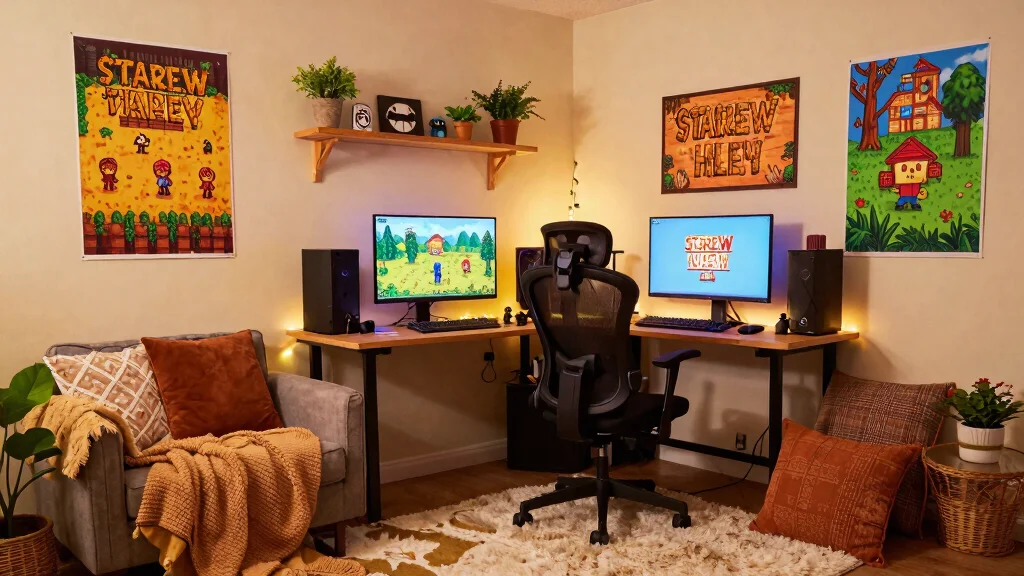 10 Stardew Valley Decoration Ideas for a Cozy Gamer Room DIY