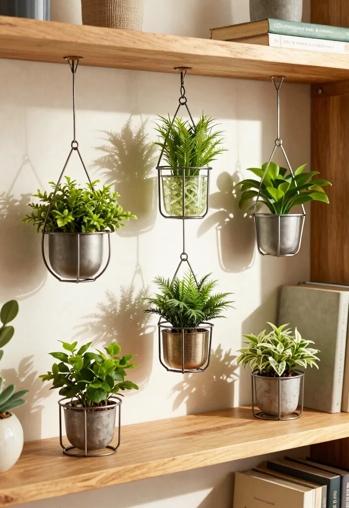 10 Wire Craft Ideas for Simple Modern Handmade Decor 2 10 Wire Craft Ideas for Simple Modern Handmade Decor - 2. Wire Plant Holders 1