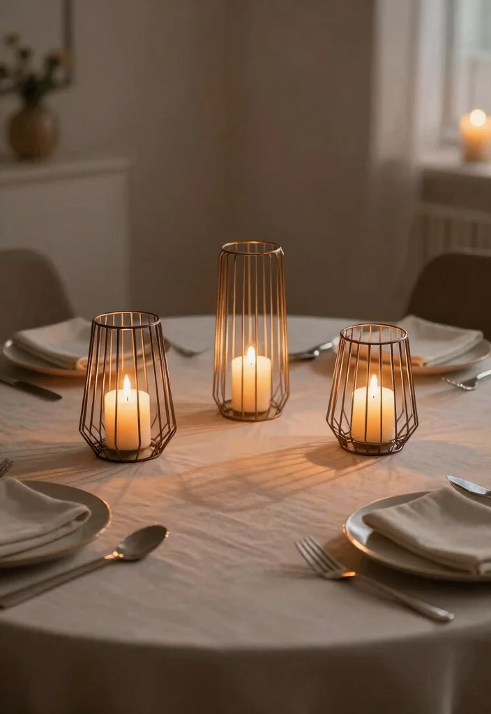 10 Wire Craft Ideas for Simple Modern Handmade Decor 24 10 Wire Craft Ideas for Simple Modern Handmade Decor - 4. Wire Candle Holders 1