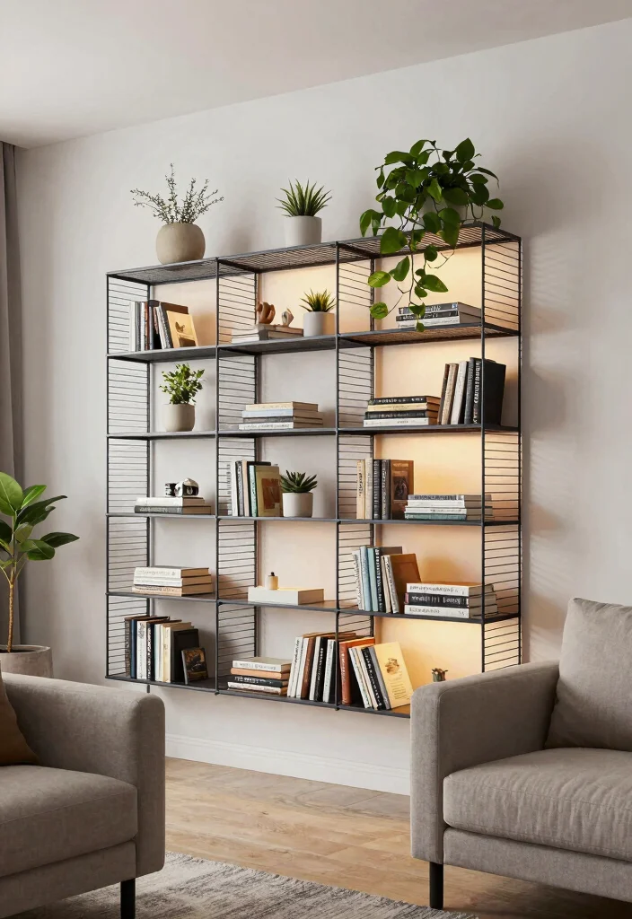 10 Wire Craft Ideas for Simple Modern Handmade Decor 48 10 Wire Craft Ideas for Simple Modern Handmade Decor - 8. Wire Shelving Units 1