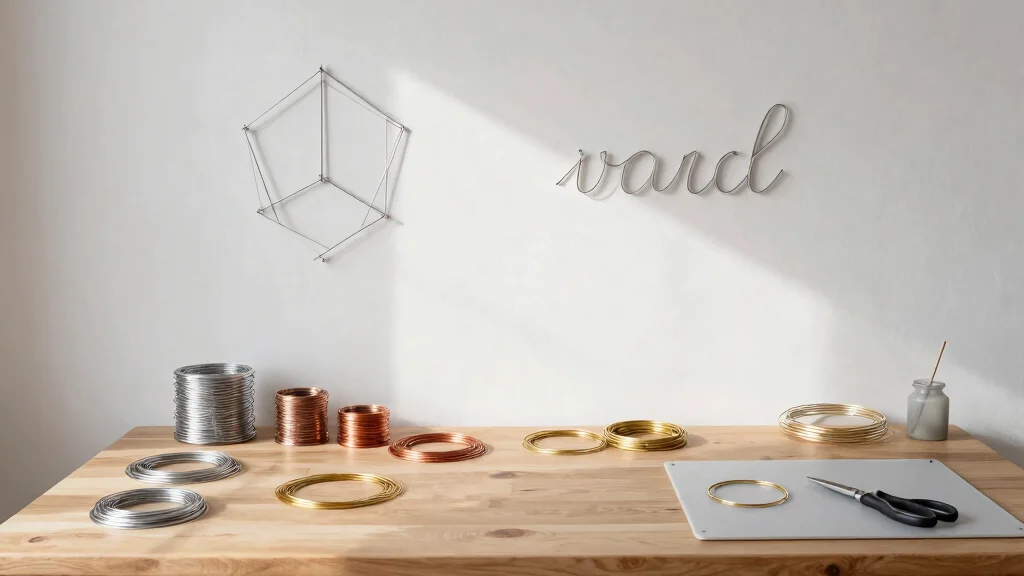 10 Wire Craft Ideas for Simple Modern Handmade Decor