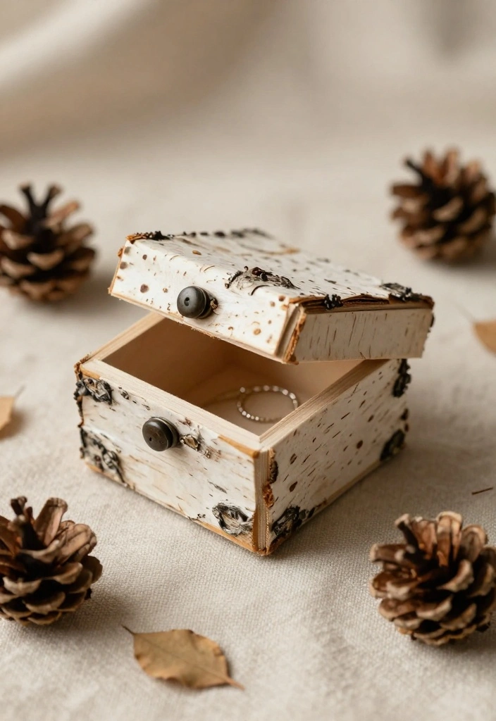 10 Wood Gift Box Ideas Handmade and Elegant 3 10 Wood Gift Box Ideas Handmade and Elegant 3. Small Birch Bark Box 0