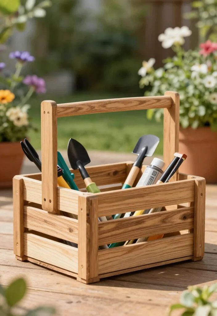 10 Wood Tool Box Ideas: Practical and Durable Builds - 8. Simple Wooden Crate Toolbox 1
