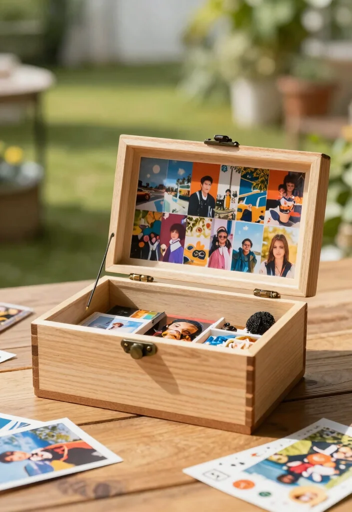 10 Wooden Memory Box Ideas for Meaningful Handmade Keepsakes 2 10 Wooden Memory Box Ideas for Meaningful Handmade Keepsakes 2. DIY Photo Collage Box 0