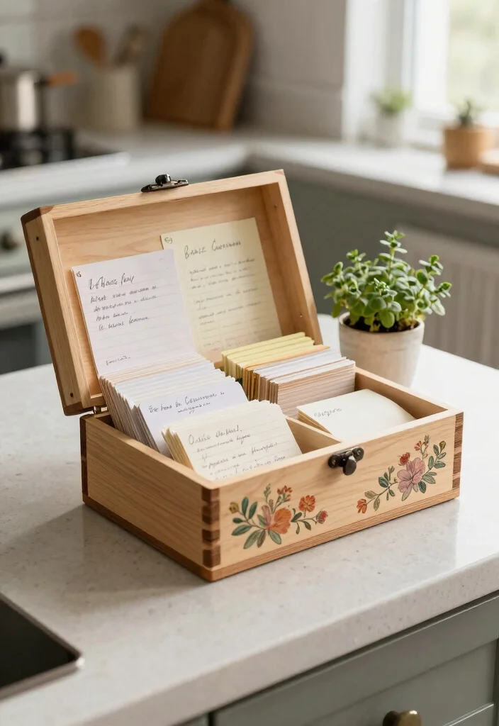 10 Wooden Memory Box Ideas for Meaningful Handmade Keepsakes 5 10 Wooden Memory Box Ideas for Meaningful Handmade Keepsakes 5. Family Recipe Memory Box 0