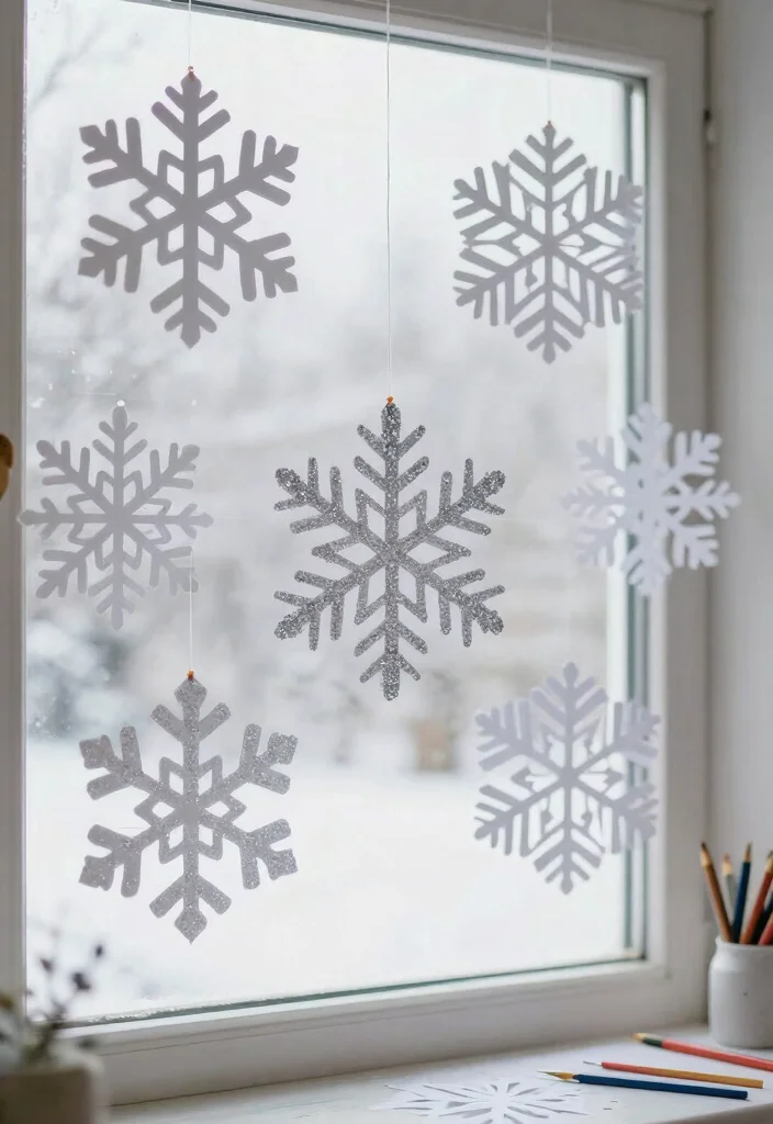 12 A4 Sheet Craft Ideas: Easy Paper DIY Projects 11 12 A4 Sheet Craft Ideas: Easy Paper DIY Projects - 11. Paper Snowflakes 1