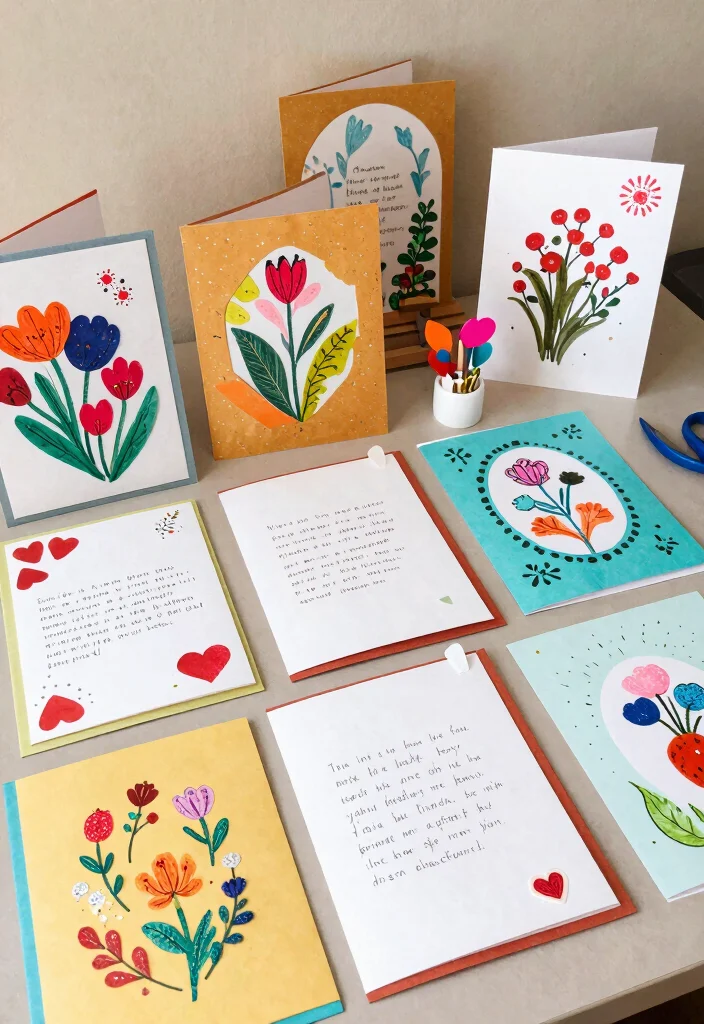 12 A4 Sheet Craft Ideas: Easy Paper DIY Projects 3 12 A4 Sheet Craft Ideas: Easy Paper DIY Projects - 3. DIY Greeting Cards 1