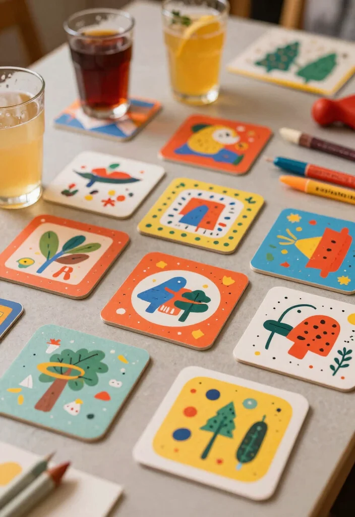 12 A4 Sheet Craft Ideas: Easy Paper DIY Projects 9 12 A4 Sheet Craft Ideas: Easy Paper DIY Projects - 9. Paper Coasters 1