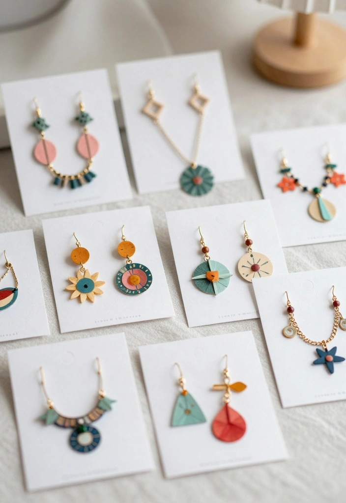 12 A4 Sheet Decoration Ideas for Sustainable Crafts - 12. Paper Jewelry 1