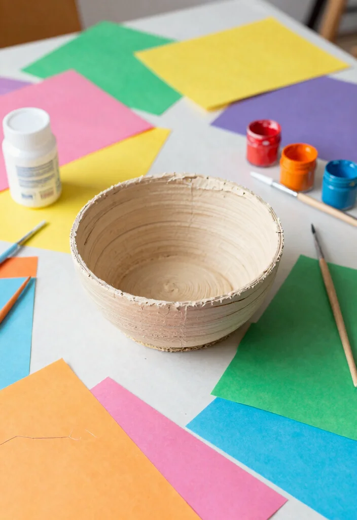 12 A4 Sheet Decoration Ideas for Sustainable Crafts - 6. Paper Mache Projects 1