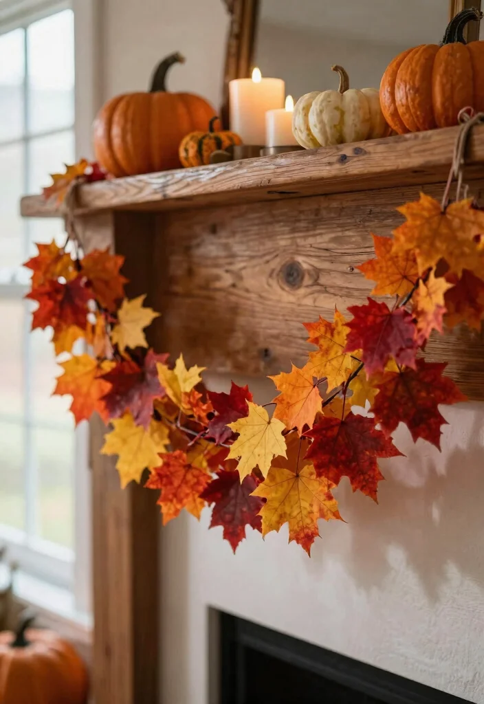 12 Autumn Craft Ideas: Cozy Seasonal Projects 1 12 Autumn Craft Ideas Cozy Seasonal Projects 1. Fall Leaf Garland 0
