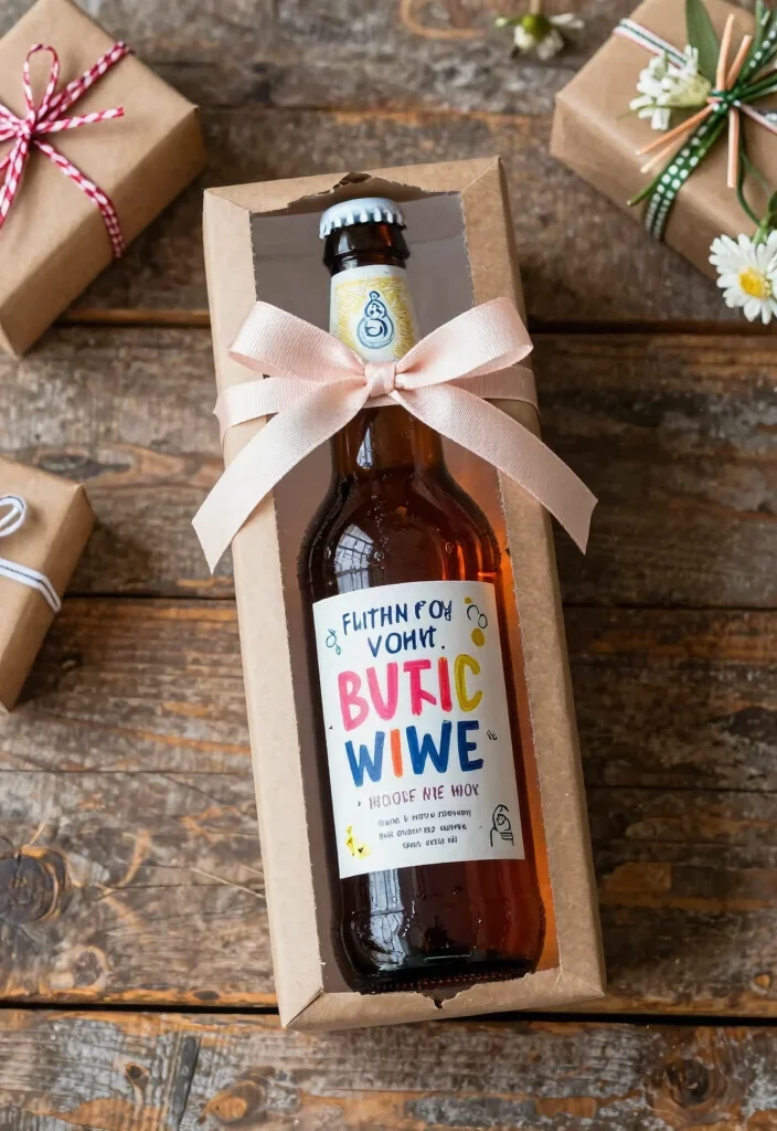 12 Beer Bottle Decoration Ideas Stylish Upcycled Home Decor - 10. Personalized Beer Bottle Gifts 1