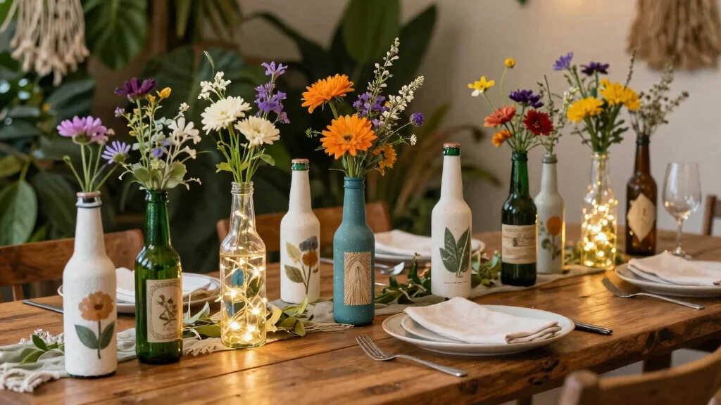 12 Beer Bottle Decoration Ideas Stylish Upcycled Home Decor