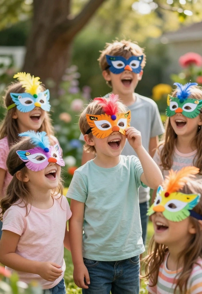 12 Bird Craft Ideas Cute and Beginner Friendly - 4. DIY Bird Masks 1